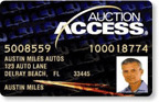 Auction Access Card